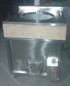 Stainless Steel Gas Tank Square Tandoor			